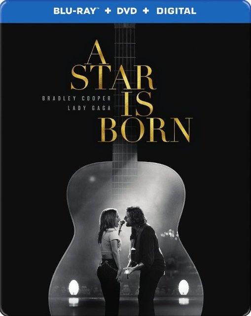 Frontal final del steelbook A Star Is Born