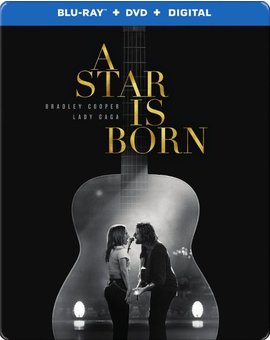 Frontal final del steelbook A Star Is Born