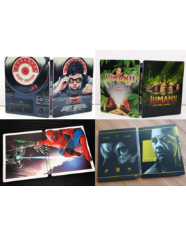 4 ejemplos más de Steelbook Pop-Art