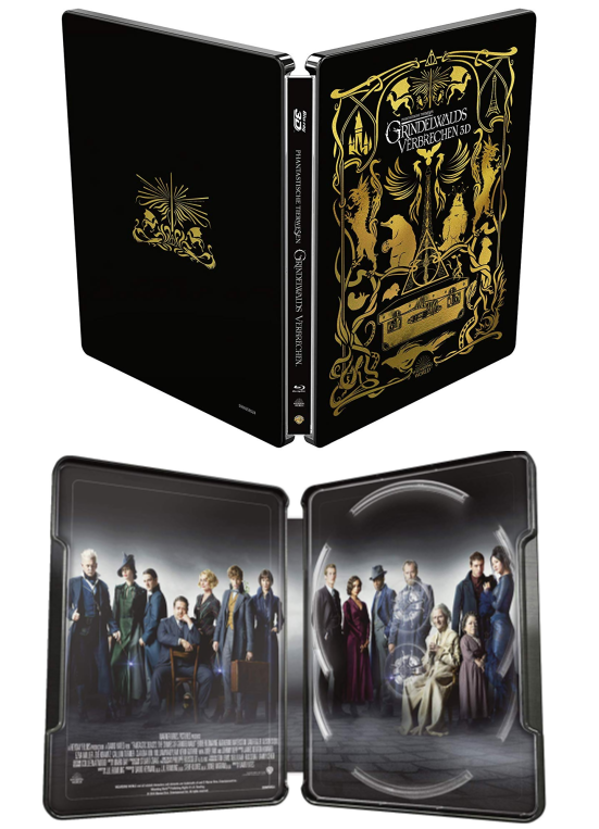Steelbook 3D Fantastic Beasts: The Crimes of Grindelwald