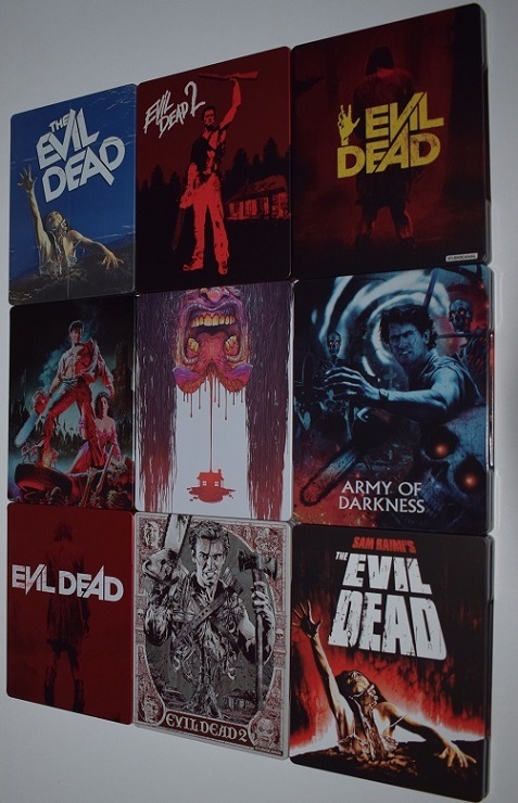 Colección Evil Dead en steelbook