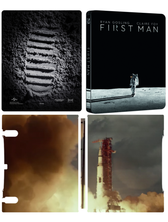 Diseño completo steelbook First Man