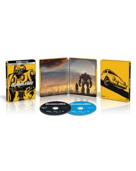 Diseño final steelbook UHD 4K Bumblebee