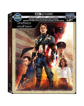 Steelbook UHD 4K Captain America The First Avenger