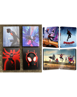 5 steelbooks de Spider-Man Into the Spider-Verse