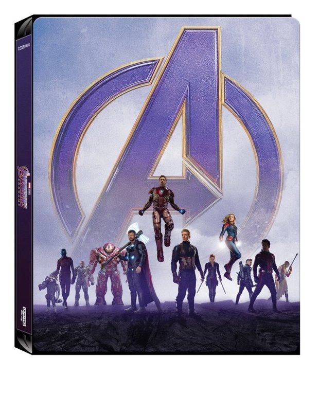 Steelbook UHD 4K Avengers EndGame