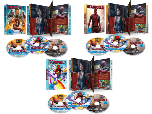 Mediabooks de Deadpool 2 