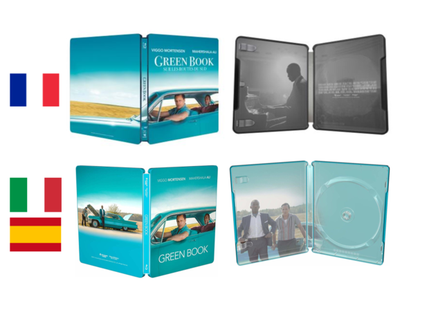 Comparativa steelbooks Green Book 