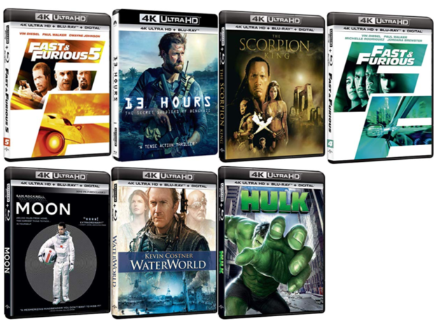 Próximos UHD 4K de Universal