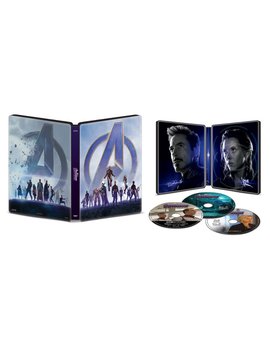 Diseño completo steelbook Avengers Endgame