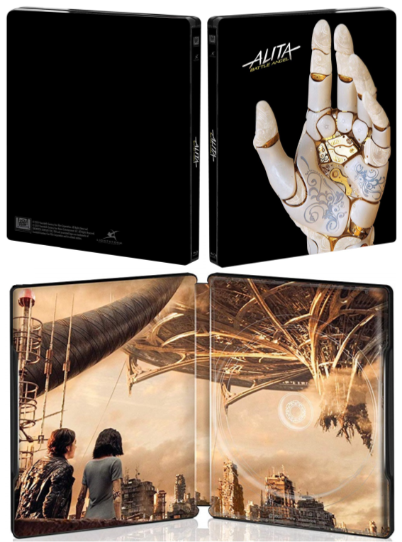 Diseño completo steelbook Alita