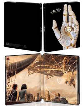 Diseño completo steelbook Alita
