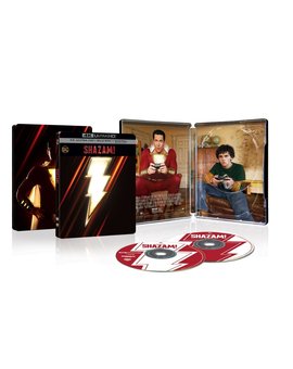 Diseño steelbook 4K Shazam!