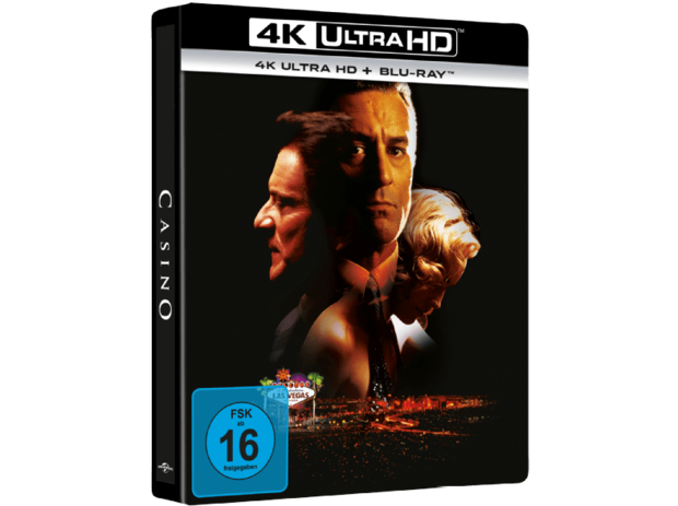 Steelbook UHD 4K de Casino