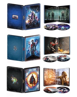 Más steelbooks de la MCU en UHD 4K 