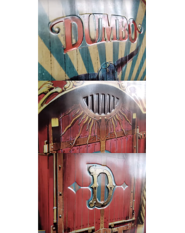 Brillo y relieves en el steelbook americano de Dumbo.