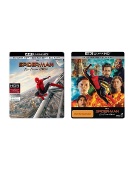 Más steelbooks Spider-Man Far From Home en UHD 4K