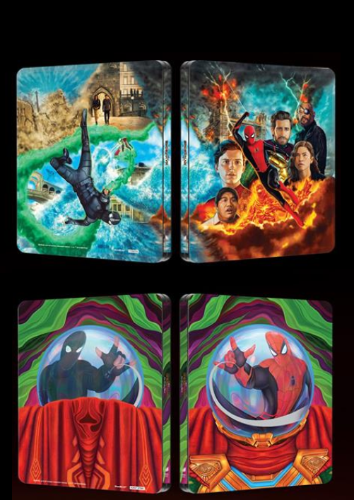 Confirmados dos de los steelbooks de Spider-Man Far From Home