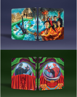 Dos steelbooks de Spider-Man Lejos de casa en España