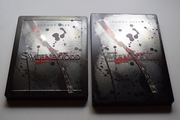Steelbooks Sweeney Todd en BD/DVD