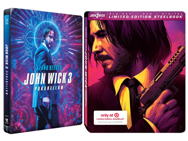 Más steelbooks de John Wick 3 Parabellum