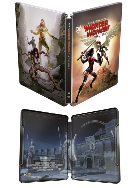 Steelbook exclusivo de Wonder Woman Bloodlines