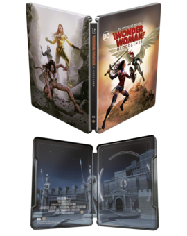 Steelbook exclusivo de Wonder Woman Bloodlines
