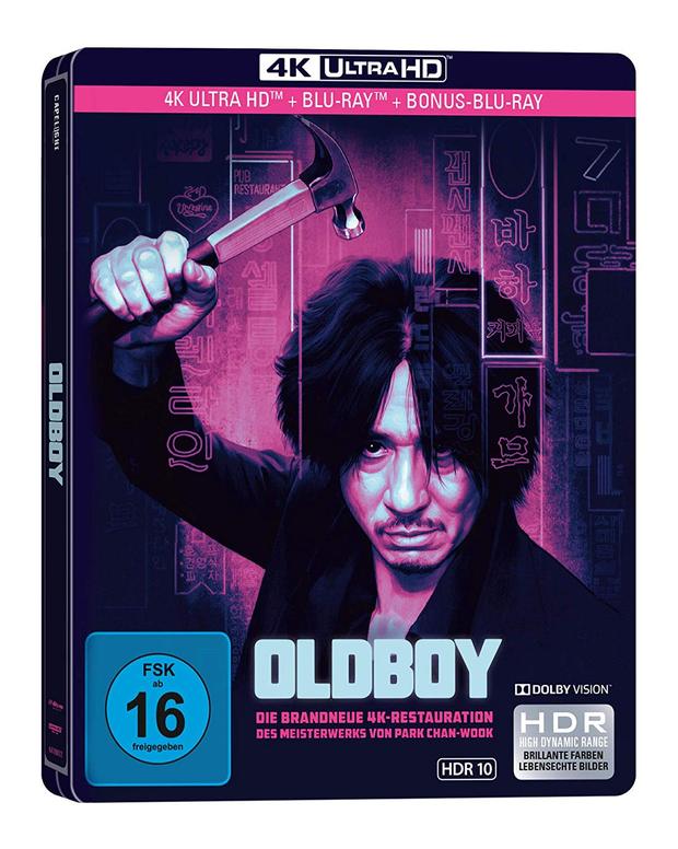 Steelbook Oldboy en UHD 4K