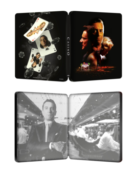Diseño completo steelbook Casino en UHD 4K