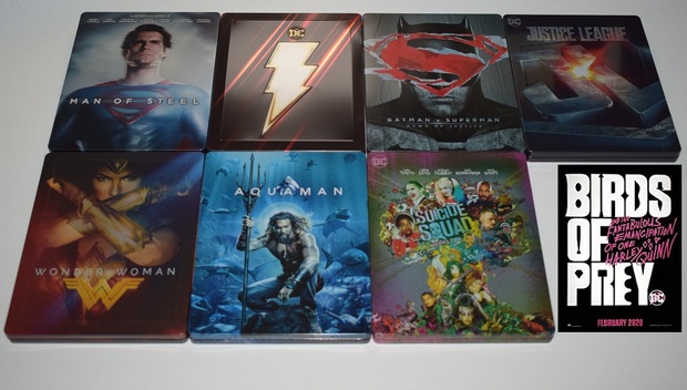 Colección Steelbook DCEU