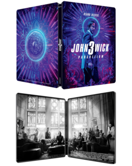 Steelbook holandés John Wick 3 Parabellum
