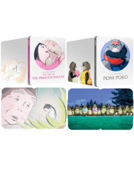 Más steelbooks de Ghibli en UK.