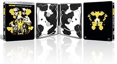 Diseño completo steelbook Watchmen en UHD 4K