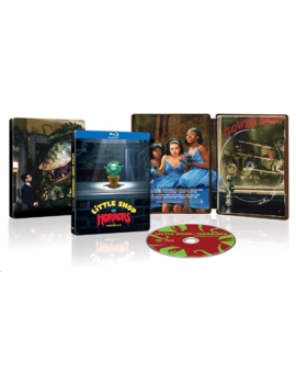 Steelbook barnizado y con castellano La pequeña tienda de los horrores (1986)