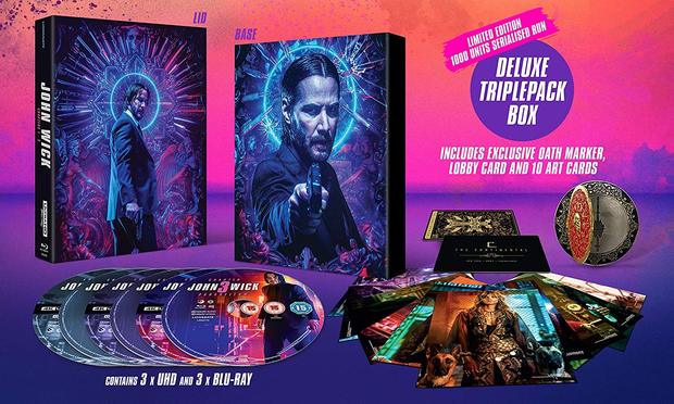 Trilogía John Wick en una edición Deluxe