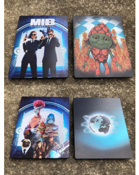 Fotos oficiales de los steelbook Men In Black International