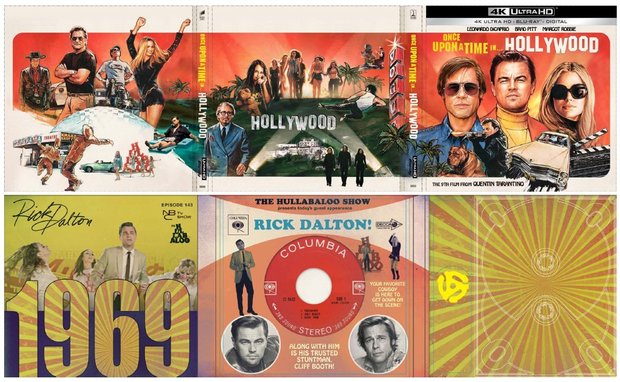 Edición coleccionista digipak Once Upon A Time In... Hollywood en UHD 4K/BD