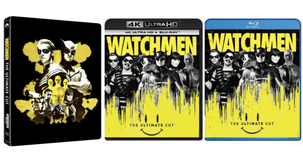 Carátulas e idiomas de Watchmen The Ultimate Cut en UHD 4K/BD