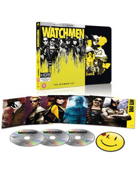 Steelbook 4K de zavvi Watchmen The Ultimate Cut incluirá slipbox y extras