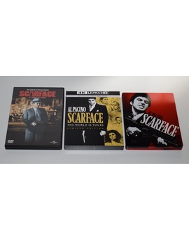 Scarface o el terror del Hampa en dos formatos