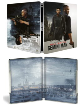 Diseño steelbook Gemini Man de Ang Lee