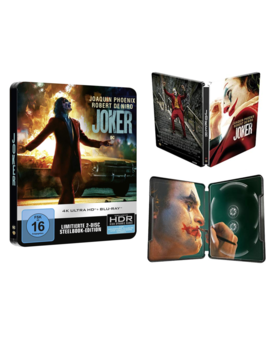 Dos steelbook de Joker en Alemania en UHD 4K/BD