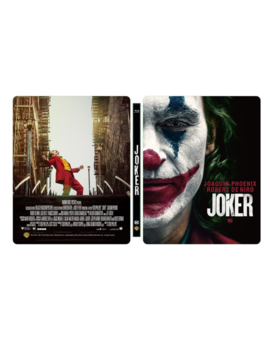 Diseño steelbook Joker en UHD 4K/BD de HDZeta