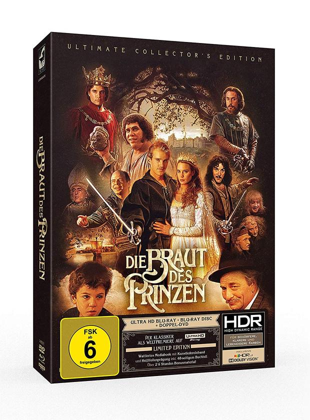Edición coleccionista The Princess Bride en UHD 4K