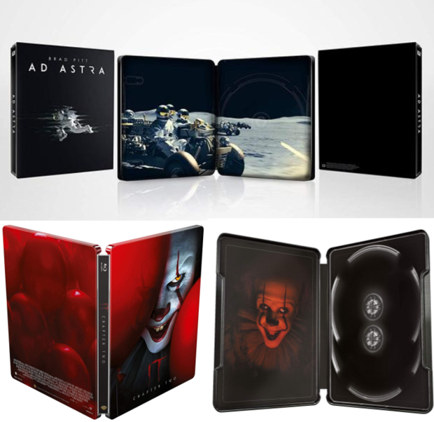 Steelbook BD Ad Astra e IT 2 en España.