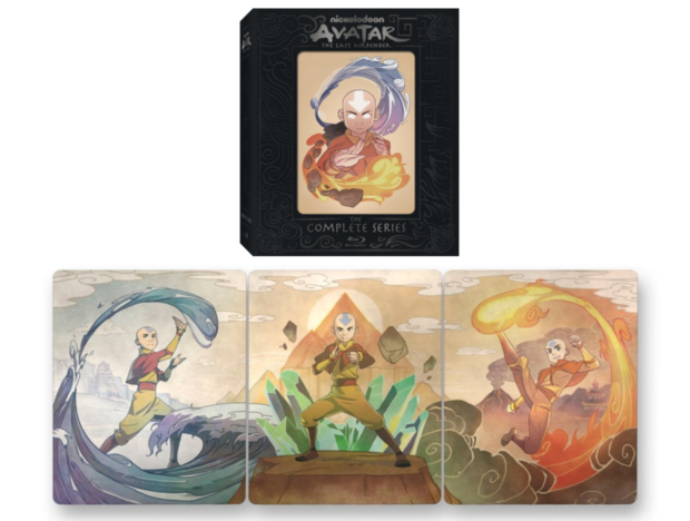 Steelbook de la serie Avatar The Last Airbender por su aniversario.