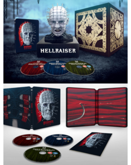 Edición coleccionista y steelbook Hellraiser Trilogy 