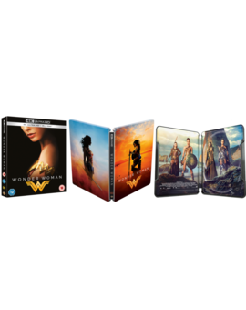 Slipcase con steelbook 4K de Wonder Woman