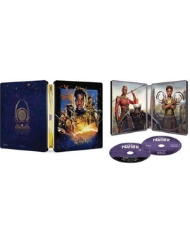 Nuevo steelbook de Black Panther en UHD 4K