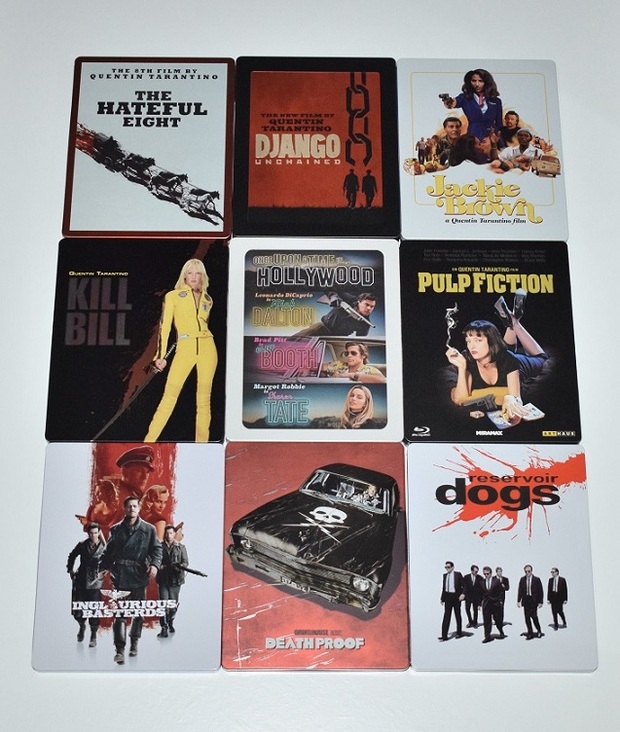 Las 9 de Tarantino he aquí reunidas